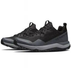 The North Face Black and Gray Trail Shoes